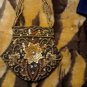 Small beaded purse